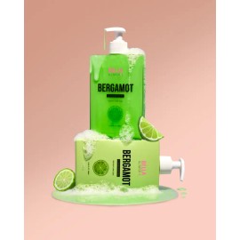 All-Natural Bergamot Shampoo – Nourishing Hair Care with Hydrating Botanicals for Strength, Shine & Healthy Scalp, 12oz