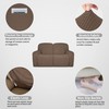 Easy-Going 100% Dual Waterproof Recliner Loveseat Cover, 6-Pieces Stretch Relining