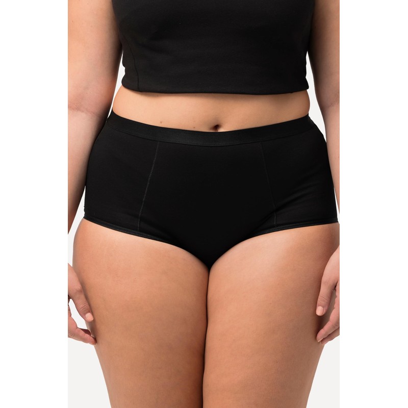 Ulla Popken Women Bodyforming Waist Briefs Satin Trim Shapewear Bodice