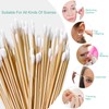 400 Pcs 6-Inch Long Cotton Swabs with Wooden Sticks –