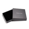 COSUMOSU 925 Sterling Silver Feather open Ring with box