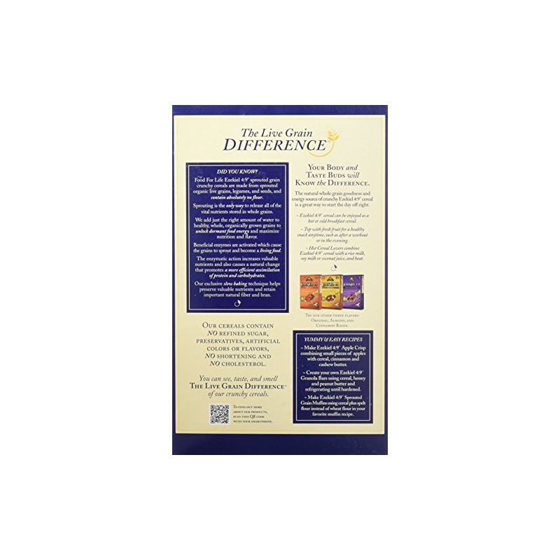 Food For Life Cereal Ezekiel 4:9 Golden Flax, 16 OZ