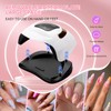 168W Super Power Nail Lamp,Professional Fast Drying Nail Lamp,LED+UV Dual