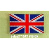 BRITISH UK FLAG RED AND BLUE SolasX PATCH 3.5"X2" WITH