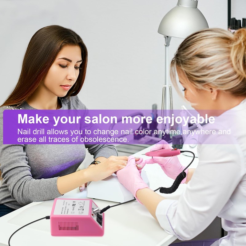 LAVAED Nail Drill Electric Nail File, Electric Nails Drill Nail