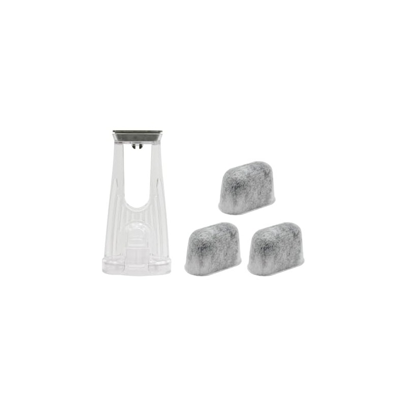 Short Side Reservoir Filter Holder, 3 Replacement Water Filters,COMPATIBLE WITH