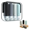Botellas De Kit De Viaje Portátiles Contenedores Silicona