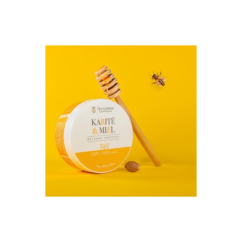 Tea Garden Company Bálsamo Corporal Karité & Miel 100% Natural