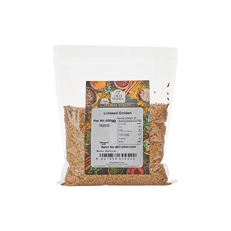 Old India Linseed Golden 500g