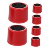 Kisangel 6pcs Billiard Cue Tip Shaper Durable Plastic Burnisher File