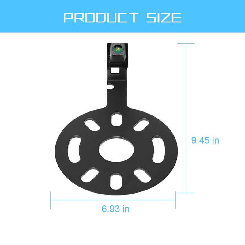 HZEL Car Spare Tire Backup Camera, Waterproof Auto Rear View