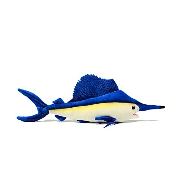 Simulation Swordfish Sailfish Stuffed Plush Toy- 18.5inch Lifelike Marlin Depth