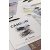 CANSON Mi-Teintes C31032P005 Coloured Drawing Paper, Double-Sided: Honeycomb Structure and
