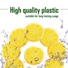 12Pcs Fake Lemon Slices Artificial - Fruit Party Decorations Fake