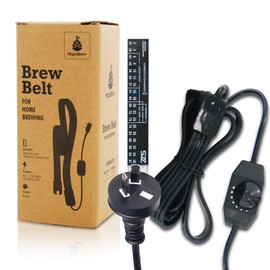 Home Brew Adjustable Power Output Heating Belt + Sticker on Thermometer