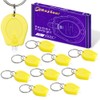 RaySoar 10 Pack Ultra Bright Mini LED Keychain Flashlight, Small