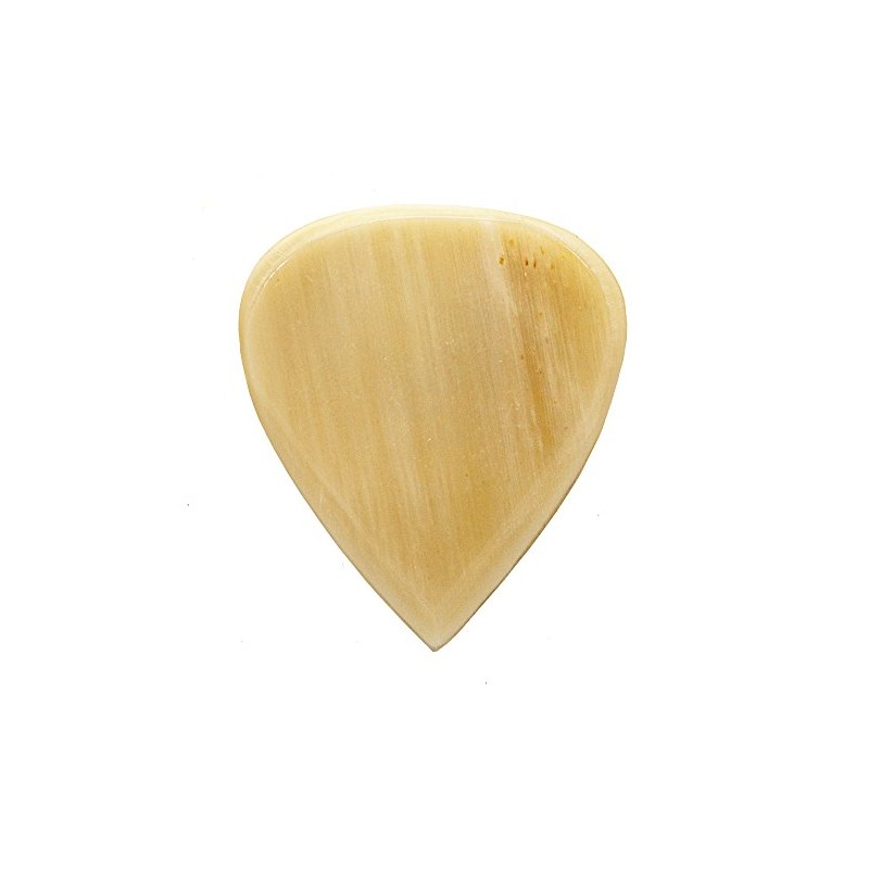 Jazz Tones Guitar Plectrum - White Horn (Single)