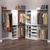 ClosetMaid Modular Shelf & Hang, Wood Organizer Adjustable Closet, Add