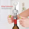 IPOW Wine Opener, Zinc Alloy Wine Bottle Opener, Wing Corkscrew