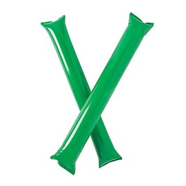 Fun Express - Green Boom Sticks (1dz Sets) - Toys - Inflates - Misc Inflates - 24 Pieces