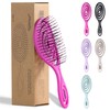 Ninabella Mini Hair Brush without Pulling, Brush for Travel, Detangling