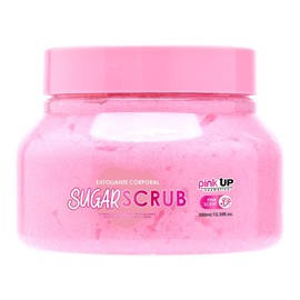 Pink Up | Sugar Scrub | Exfoliante corporal de limpieza profunda | Elimina células muertas y puntos negros | Hidrata con aceite de ricino | Exfoliante corporal | Skin care | 300 ml | Modelo PKSK61
