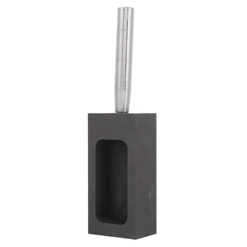 Graphite Ingot Mold with Handle Casting Melting Mold for Gold