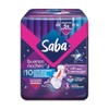 Saba Toallas Sanitarias para Dama Ultra Invisible con Alas Ultradelgada