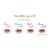 アイコフレワンデーUV M【4箱(40枚) ベースメイク PWR-2.00】度あり カラコン EYE coffret 1day UV Moist