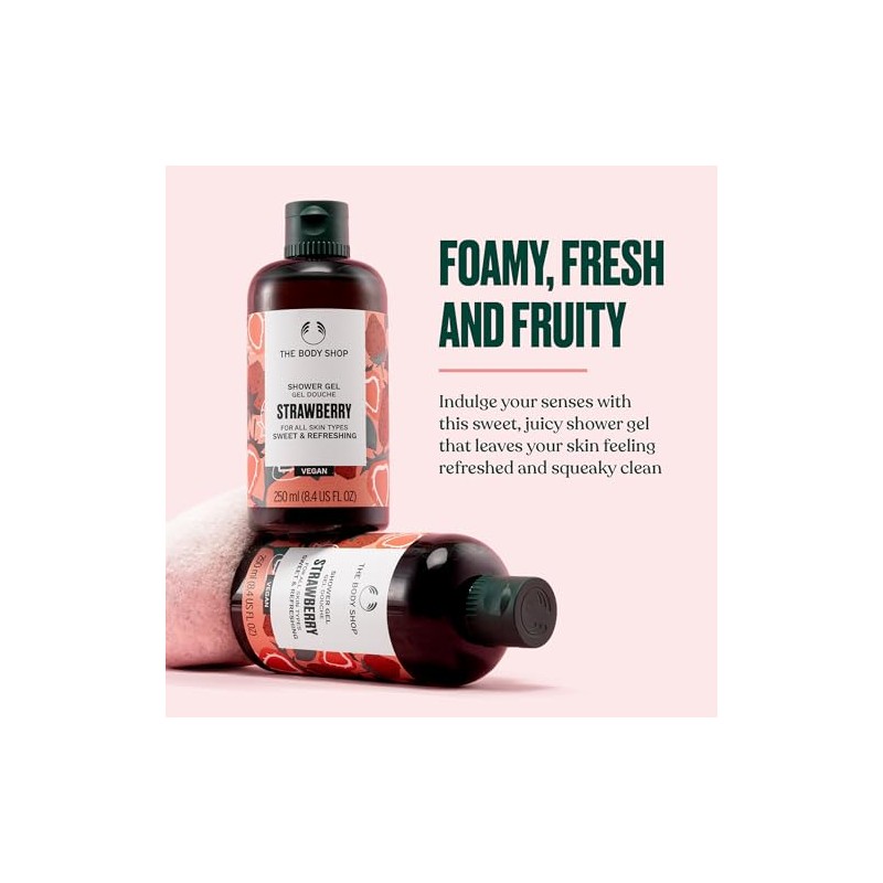 The Body Shop Strawberry Shower Gel, 250ml