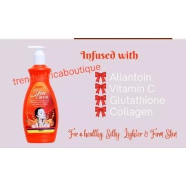 Olaybact SKin CARROT body Lotion With Collagen, Vitamin C Glowing Skin 450ml 👌