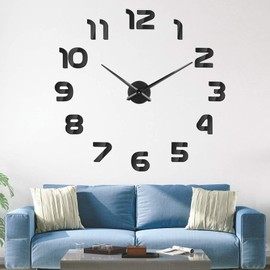 Soledi DIY 3D wall clocks, DIY wall clock, suitable for decoration gift home, restaurant, office and hotel.