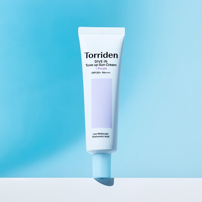 Toriden 토리든 다이브인 퍼플 톤업 선크림 60ml (SPF 50+ PA++++)