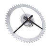 Simple Wall Clock Hollow Gear Frameless Design Hanging Clock with