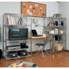 Iris Ohyama MR-4K Metal Rack, Shelf, Fixing Parts, 4 Pieces,