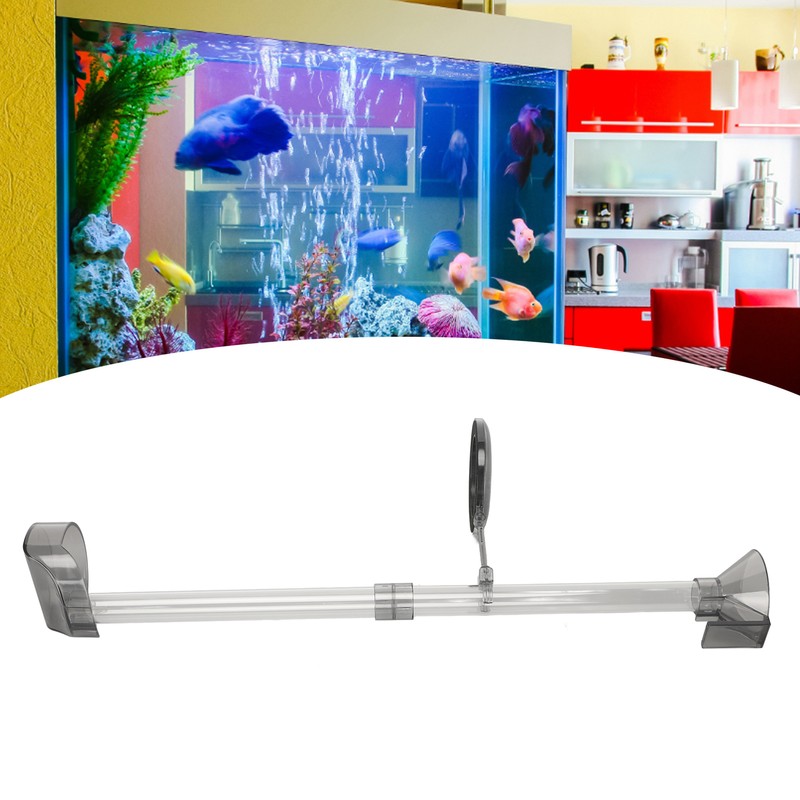Aquarium Feeding Tube Dish Prevent Floating Acrylic Shrimp Feeding Tube