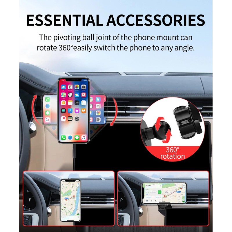 MaserWeller Car Phone Holder for 2023 2024 2025 Land Rover