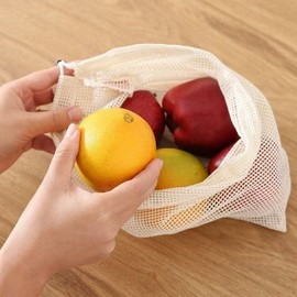 Eco-Friendly Vegetable Produce Bag Zero Waste Small Produce Bag-S 6ea