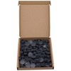 SKIR'CO Pack of 100 Plastic Hole Plugs, 14 mm, Furniture