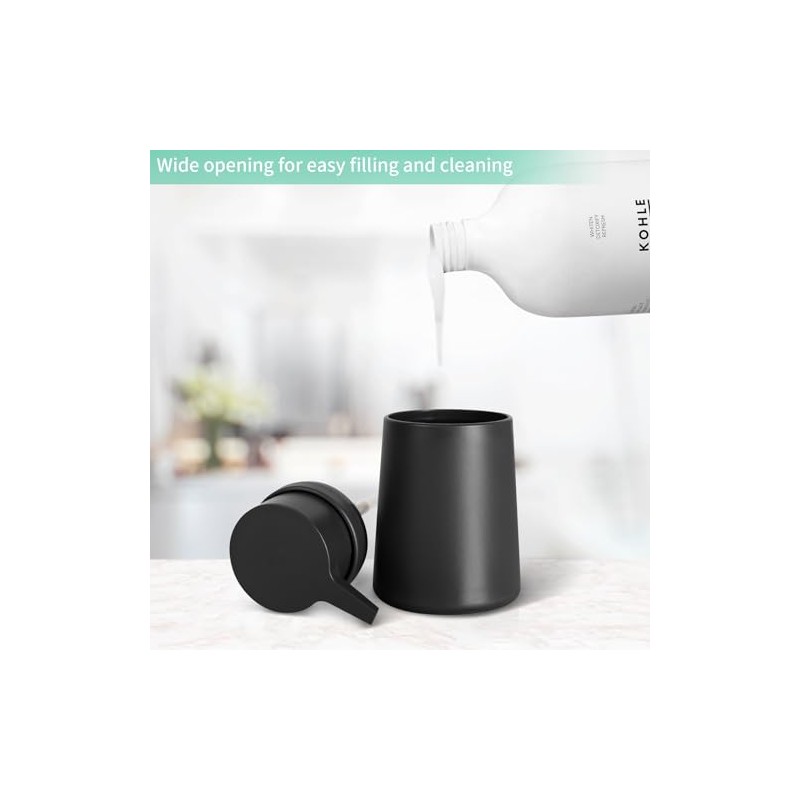 Topsky - Dispensador de jabón líquido con bomba de plástico,