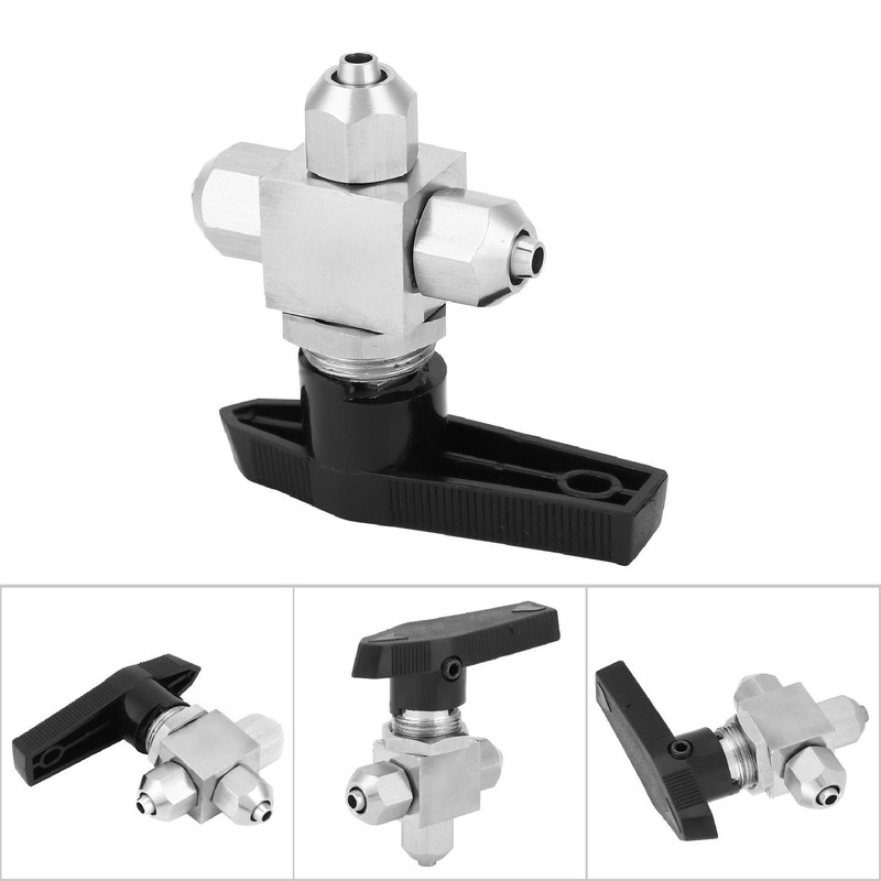 3-Way Ball Valve 304 Stainless Steel Quick Twisting Ball Valve