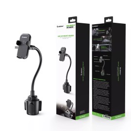 Universal Car Cup Mount Holder Universal 360° Adjustable Phone Lock Stand For Cell Phone