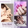 JODSONE Gel Nail Polish Starter Set 100 Pieces Multi-color Gel