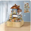 AKOGD Windmill Music Box Building Blocks, 799 Pieces Street View
