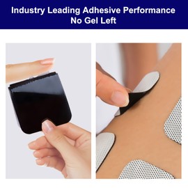 TENS Unit Replacement Pads, NURSAL Reusable TENS Electrode Pads 2x2 20pcs with Upgraded Self-Stick Performance for Electrotherapy, Compatible with AUVON TENS, TENS 7000