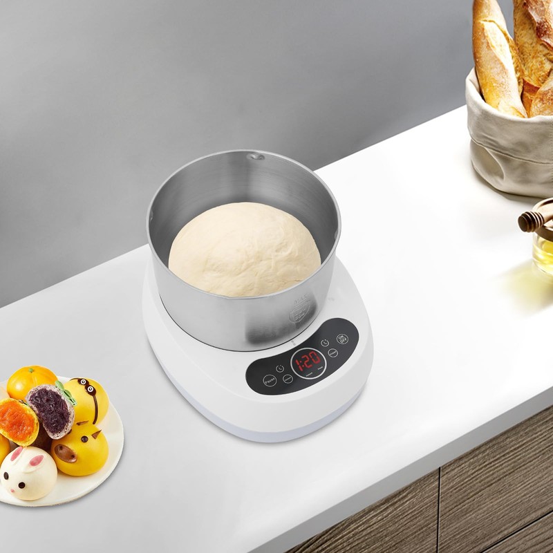 Dough Mixer 4.5 Qt Electric Dough Maker with Ferment Function,