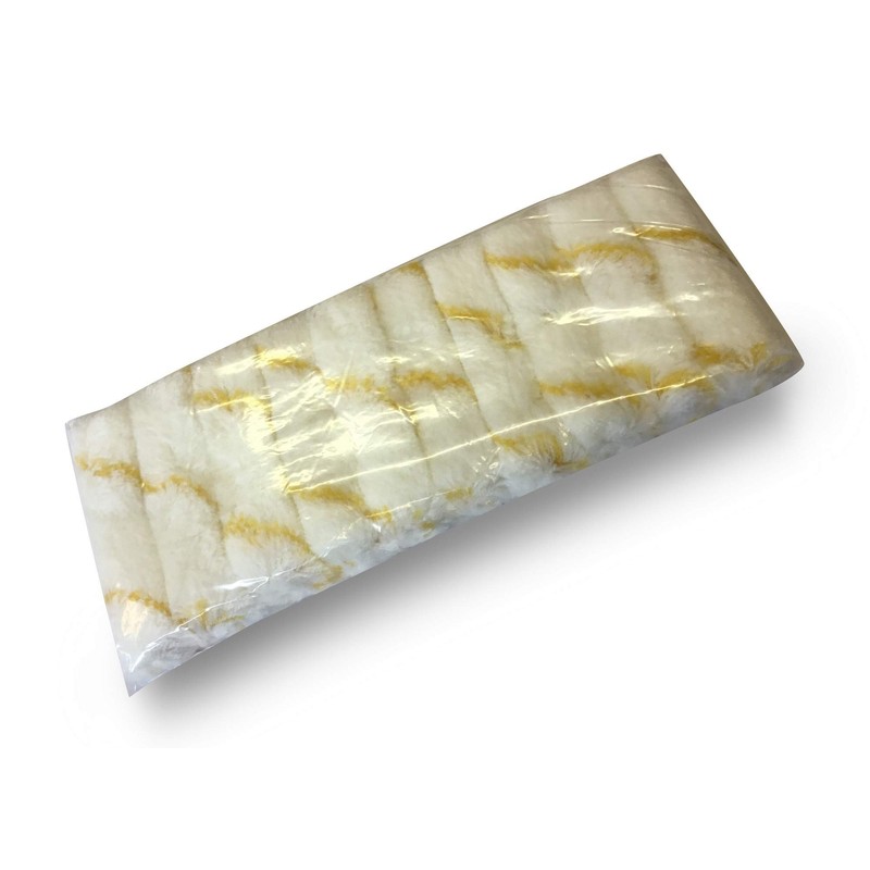 KIBROS 4KIT741c | Pack of 10 Mini Roller Sleeves Striped