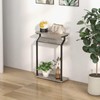 Livofloral Narrow Side Table for Small Spaces, Small End Table,