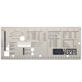 Mercer Culinary Mercer Rules Spanish Culinary Ruler