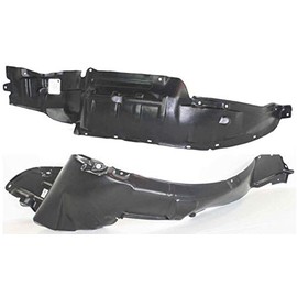 Parts N Go 2000-2004 Xterra Fender Liner Front Driver & Passenger Side Splash Guard - 638417Z000 NI1248105, 638407Z000 NI1249105